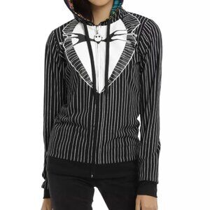 Disney Nightmare before Christmas Reversible Full Zip Hoodie